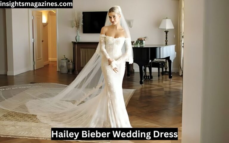 Hailey Bieber Wedding Dress